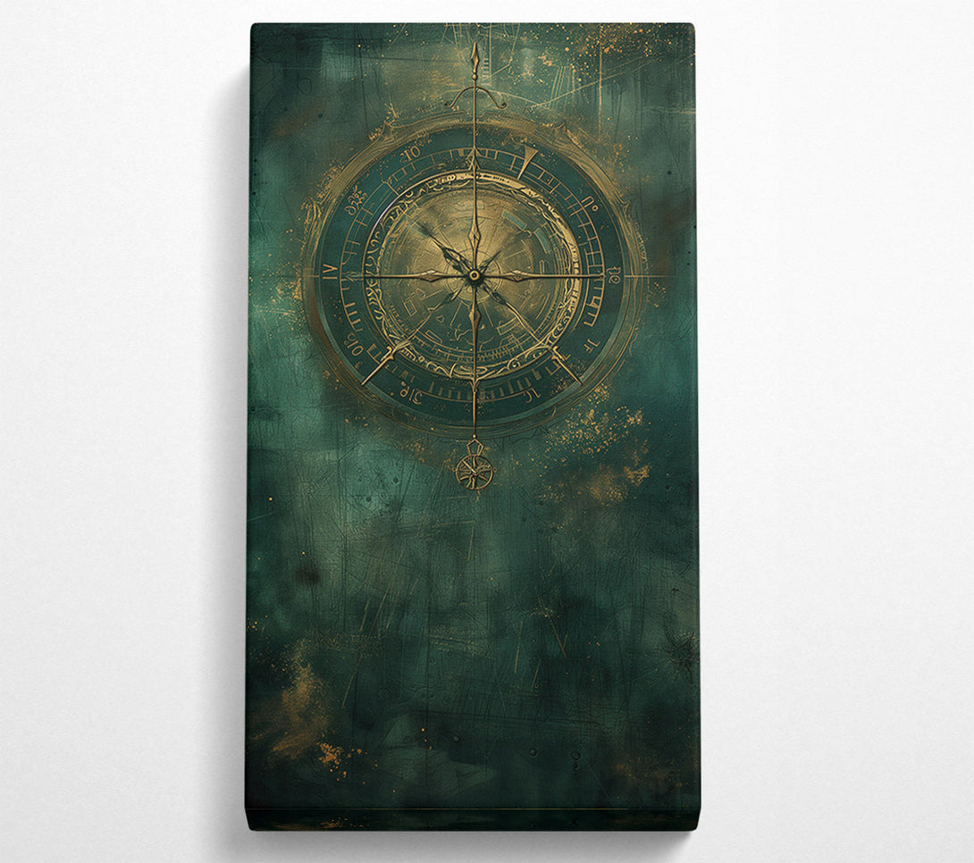  A Canvas Print of Compass Magic Canvas Print