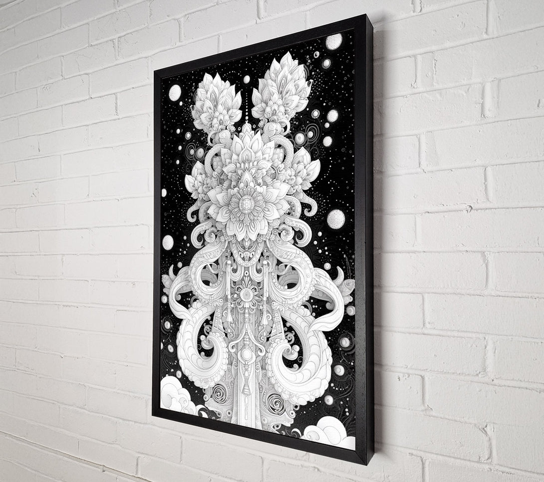  A Canvas Print of Cosmic Life Canvas Print