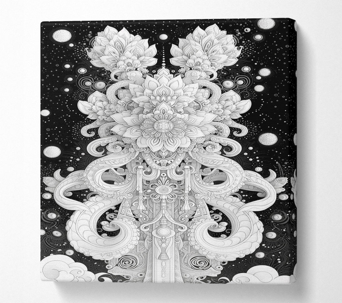  A Canvas Print of Cosmic Life Canvas Print