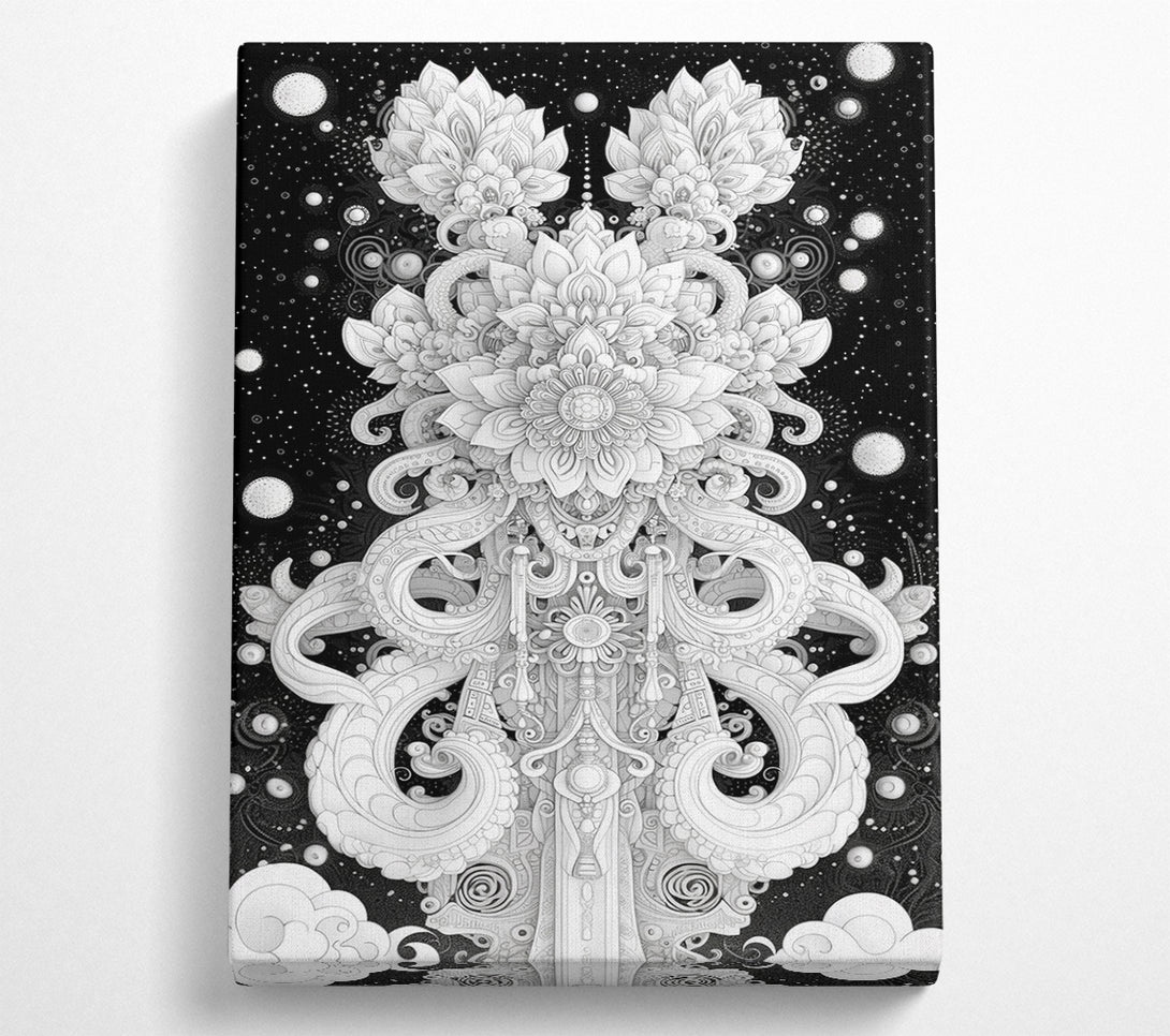  A Canvas Print of Cosmic Life Canvas Print
