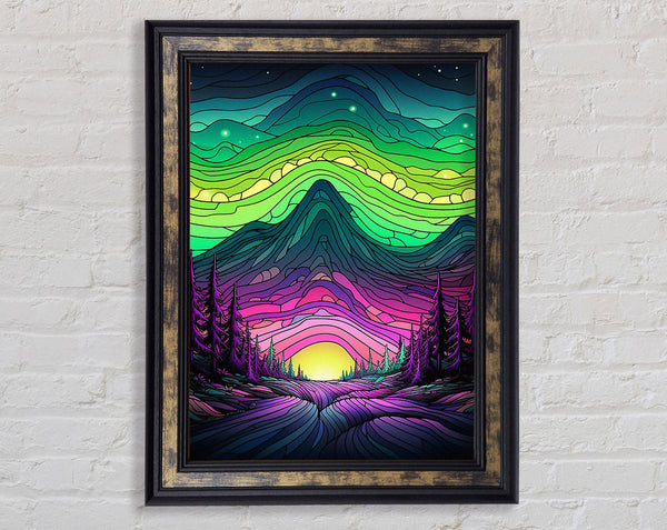 Cosmic Skies Framed Print