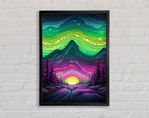 Cosmic Skies Framed Print
