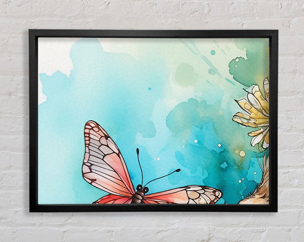 Curious Hare Framed Print