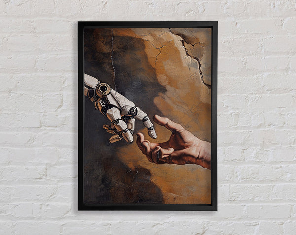 Da Vinci Robot Framed Print