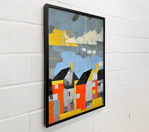 Dark Clouds Over The Houses