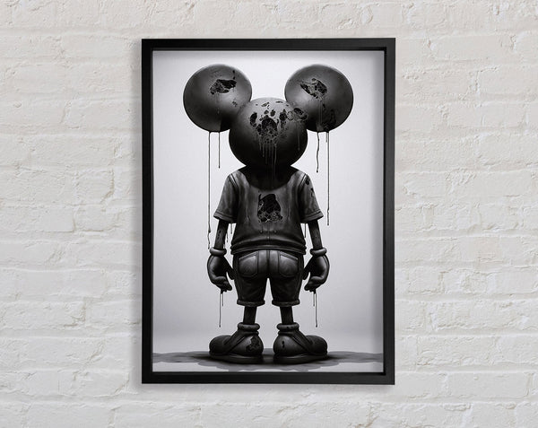 Decayed Mouse Framed Print
