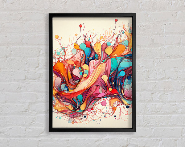 Details Of Illustration Framed Print