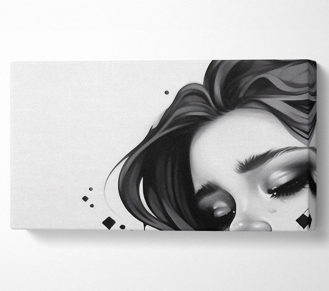  A Canvas Print of Diamond Fashion Canvas Print