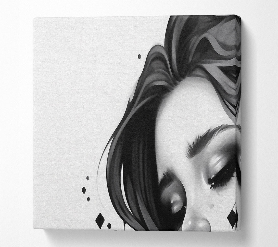  A Canvas Print of Diamond Fashion Canvas Print