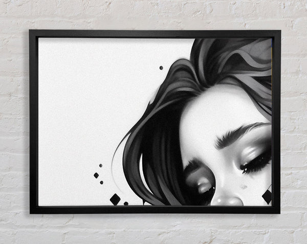 Diamond Fashion Framed Print