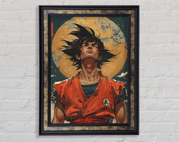 Divine Dragon Ball Framed Print