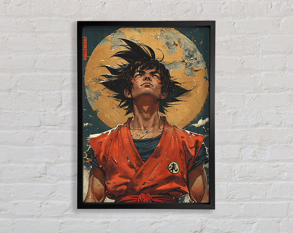 Divine Dragon Ball Framed Print