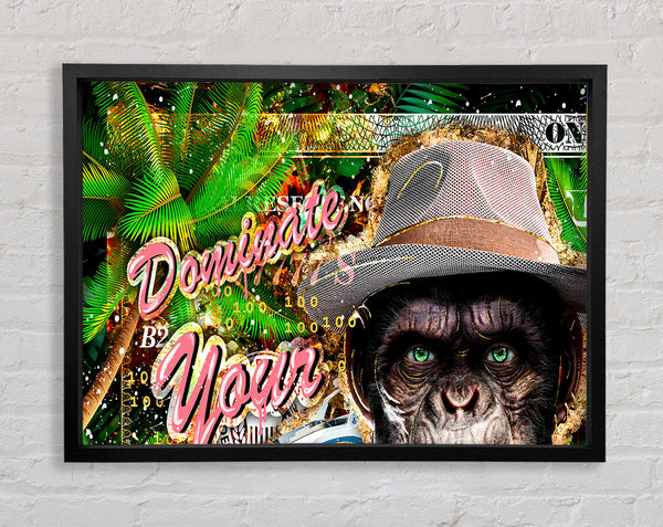 Dominate Framed Print