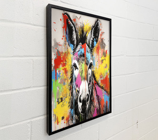 Donkey Paint Splash