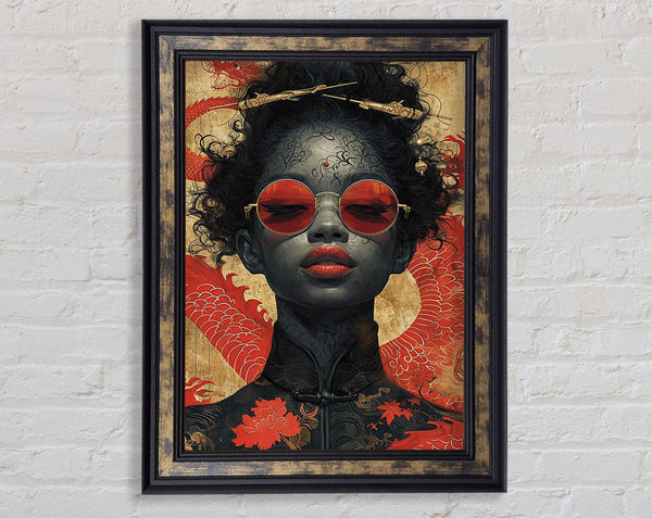 Dragon Empress Framed Print