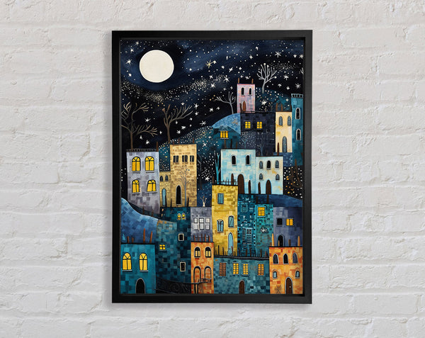 Dream Town Framed Print