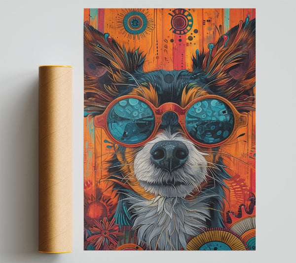 Dreamy Dog Poster