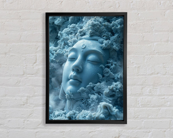 Duddha Clouds Framed Print