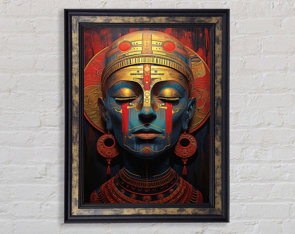 Egyptian Female Pharaoh Framed Print