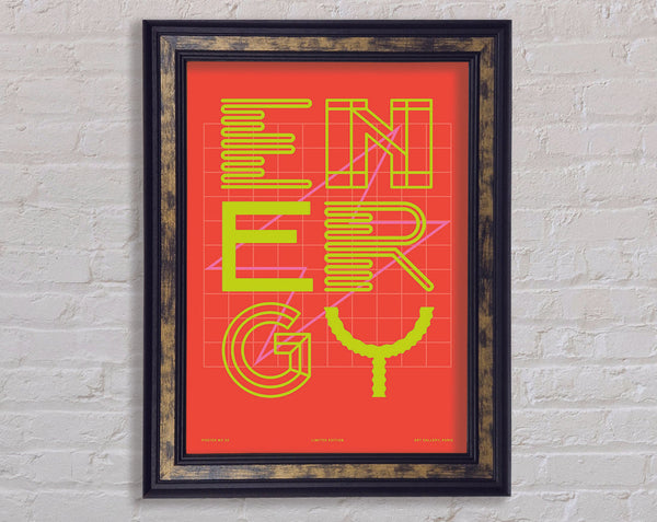 Energy Framed Print
