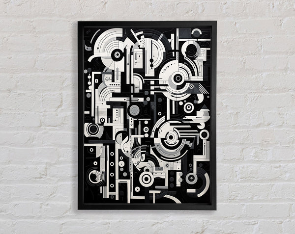 Engineering Abstract Framed Print