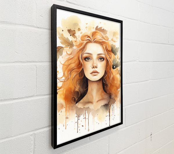 Face Of Beauty Watercolour