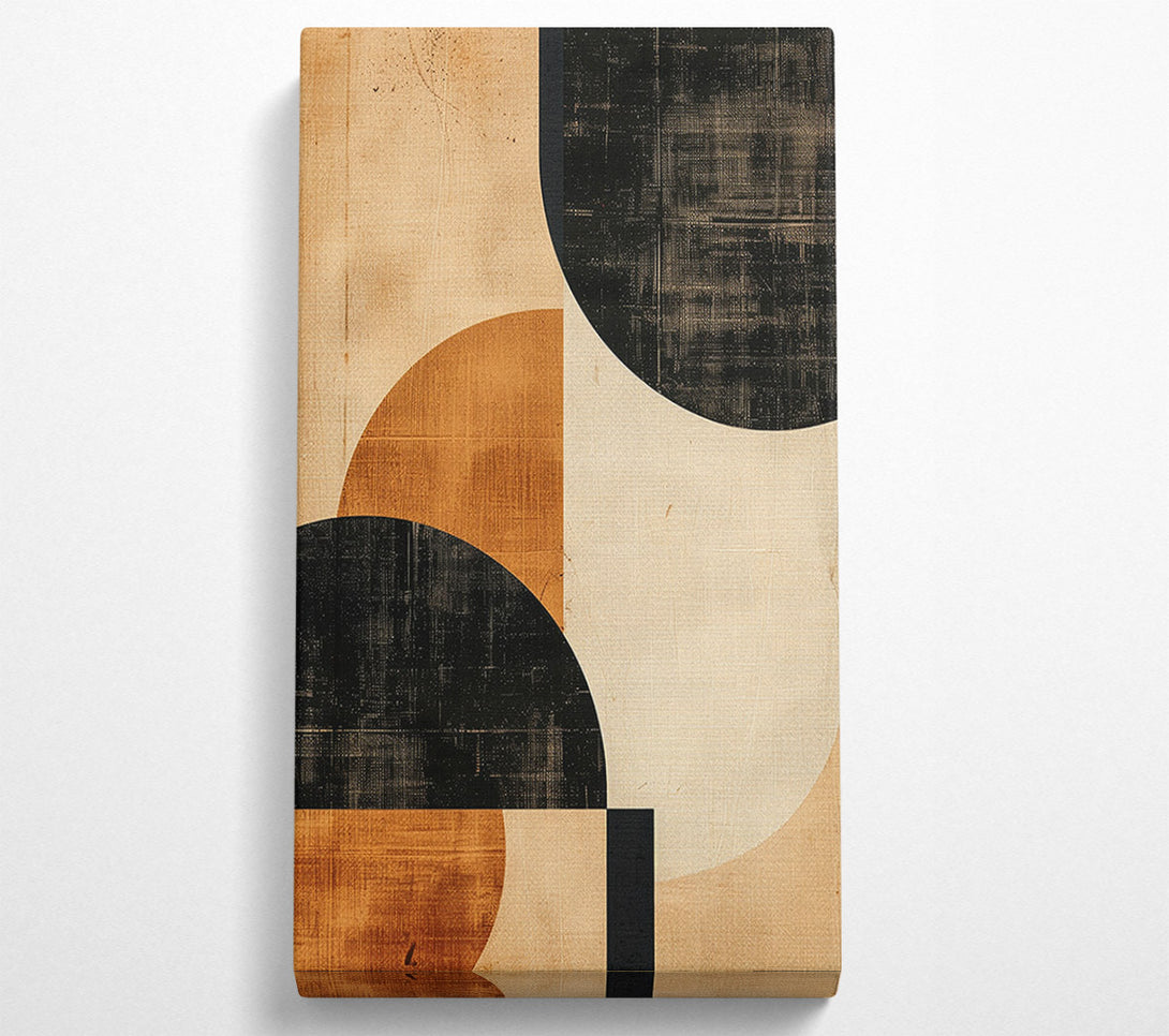  A Canvas Print of Faded Shapes Canvas Art