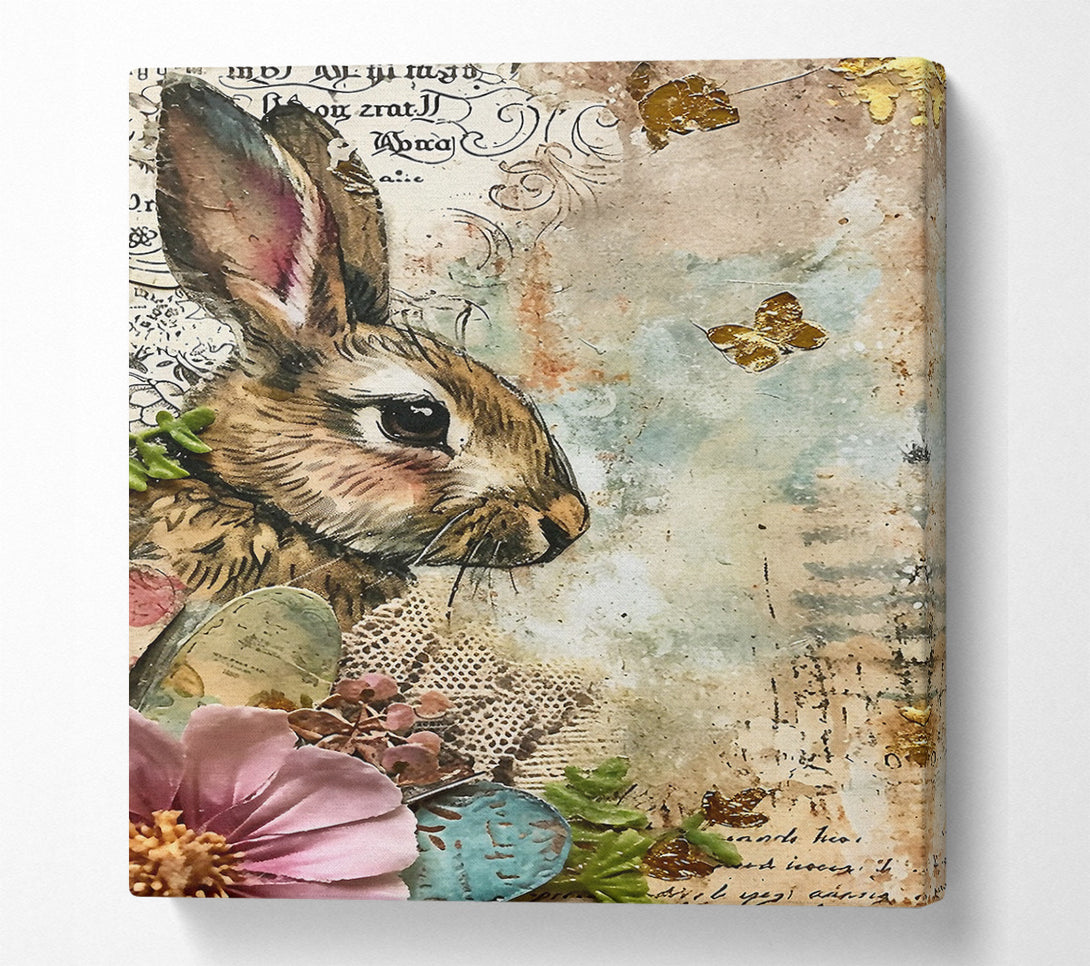  A Canvas Print of Fairytale Rabbit Canvas Print