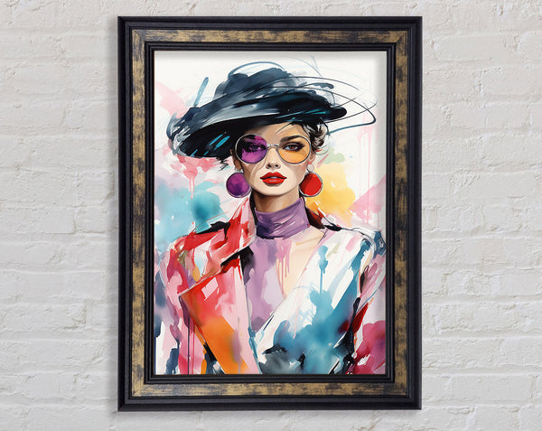 Fashion Art Framed Print