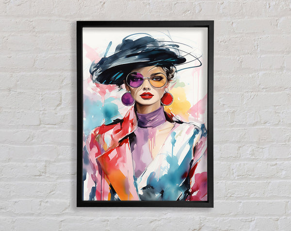 Fashion Art Framed Print