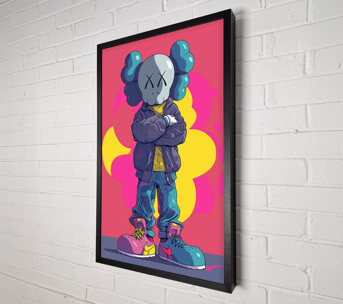  A Canvas Print of Fashion Cartoon Canvas Wall Art