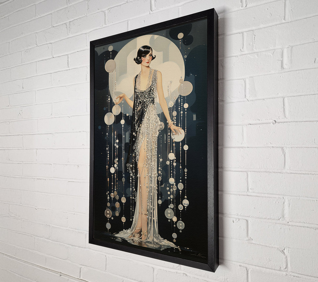  A Canvas Print of Fashion Vintage Canvas Art