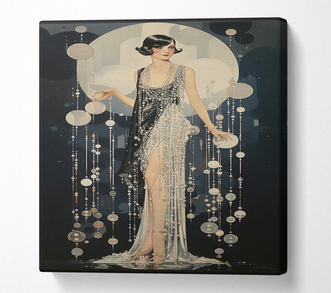  A Canvas Print of Fashion Vintage Canvas Art