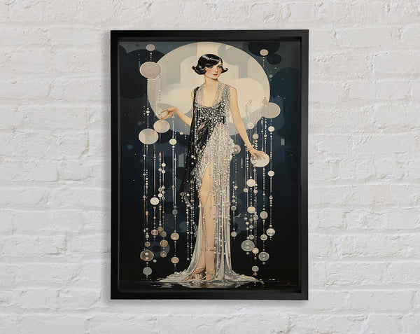 Fashion Vintage Framed Print