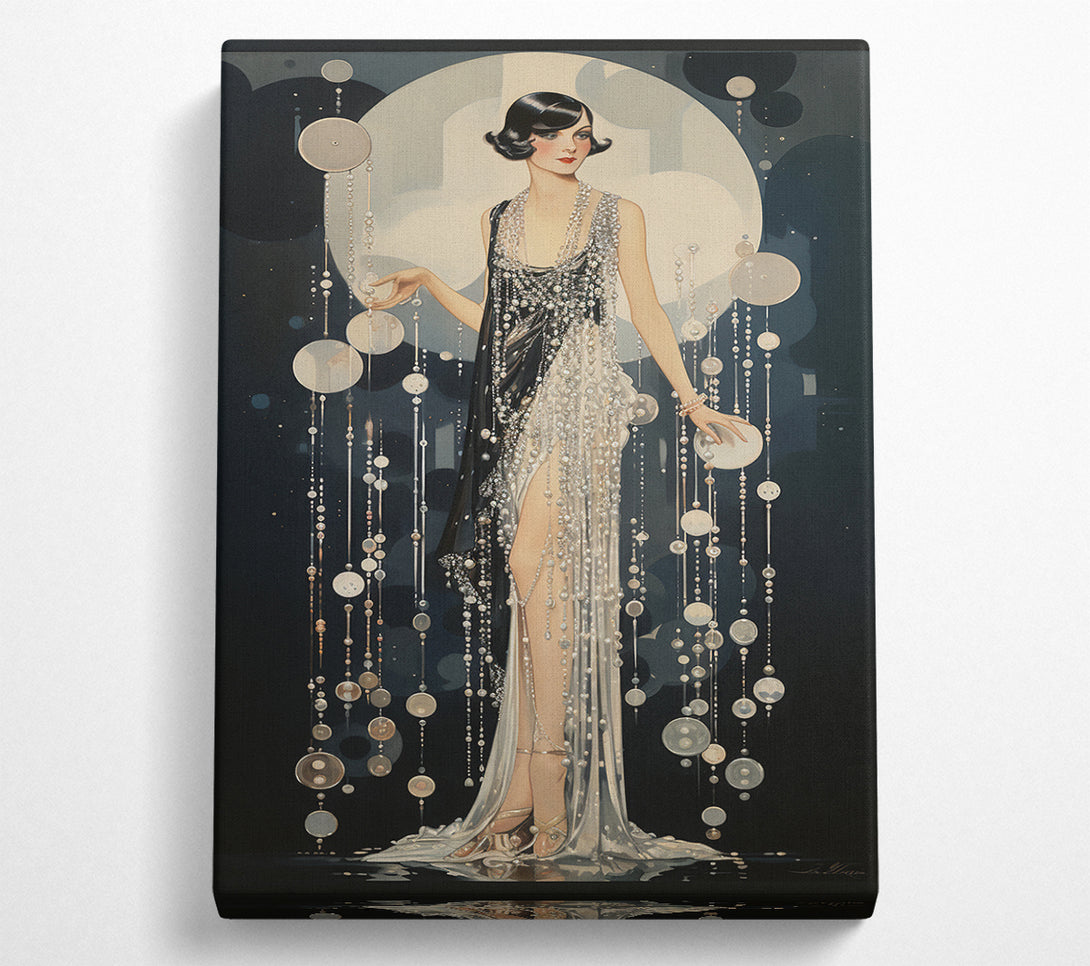  A Canvas Print of Fashion Vintage Canvas Art