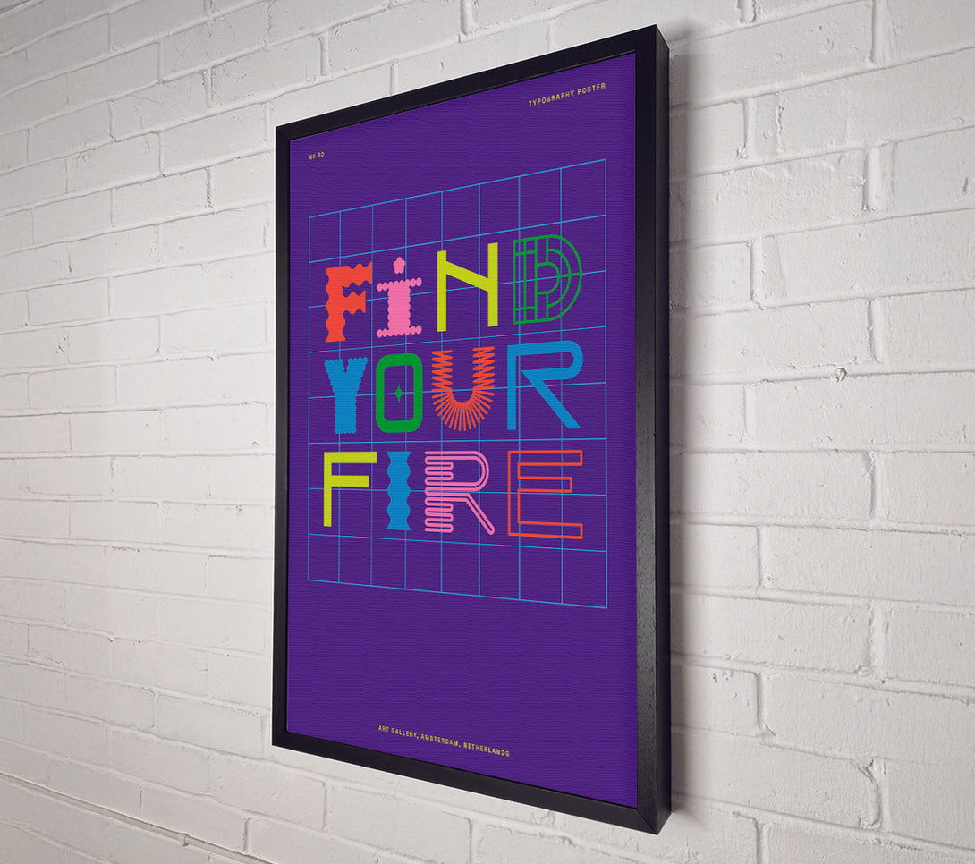  A Canvas Print of Find Your Fire Canvas Art