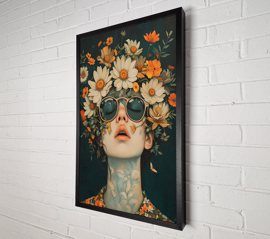  A Canvas Print of Floral Bliss Canvas Print