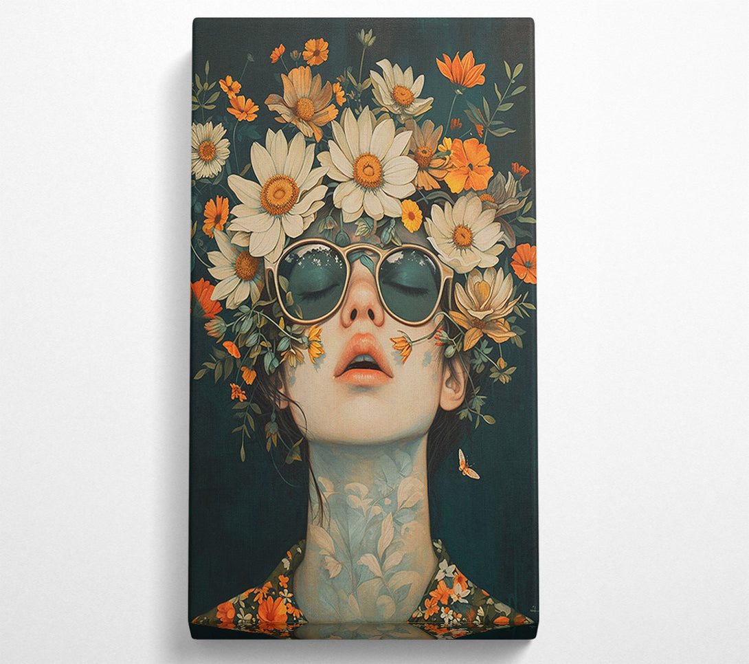  A Canvas Print of Floral Bliss Canvas Print