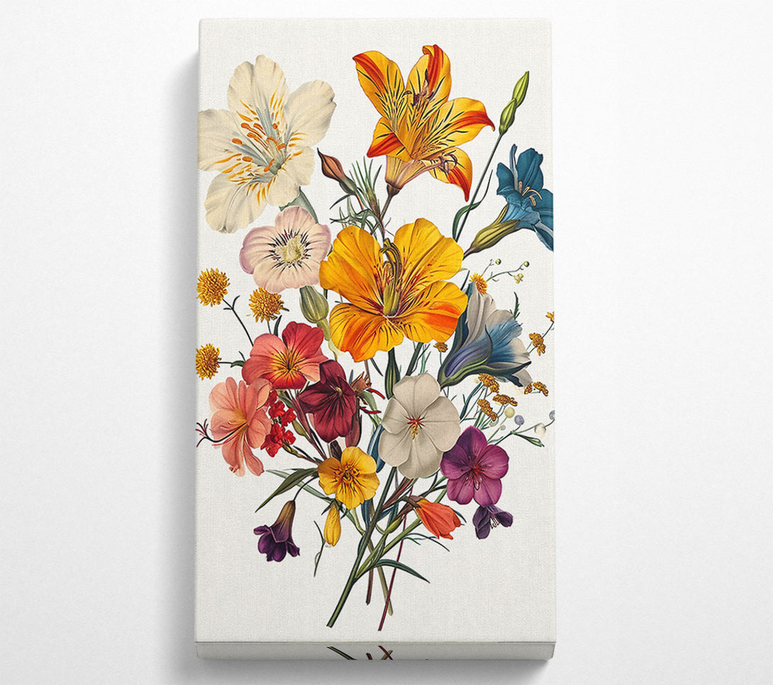  A Canvas Print of Floral Canvas Wall Art