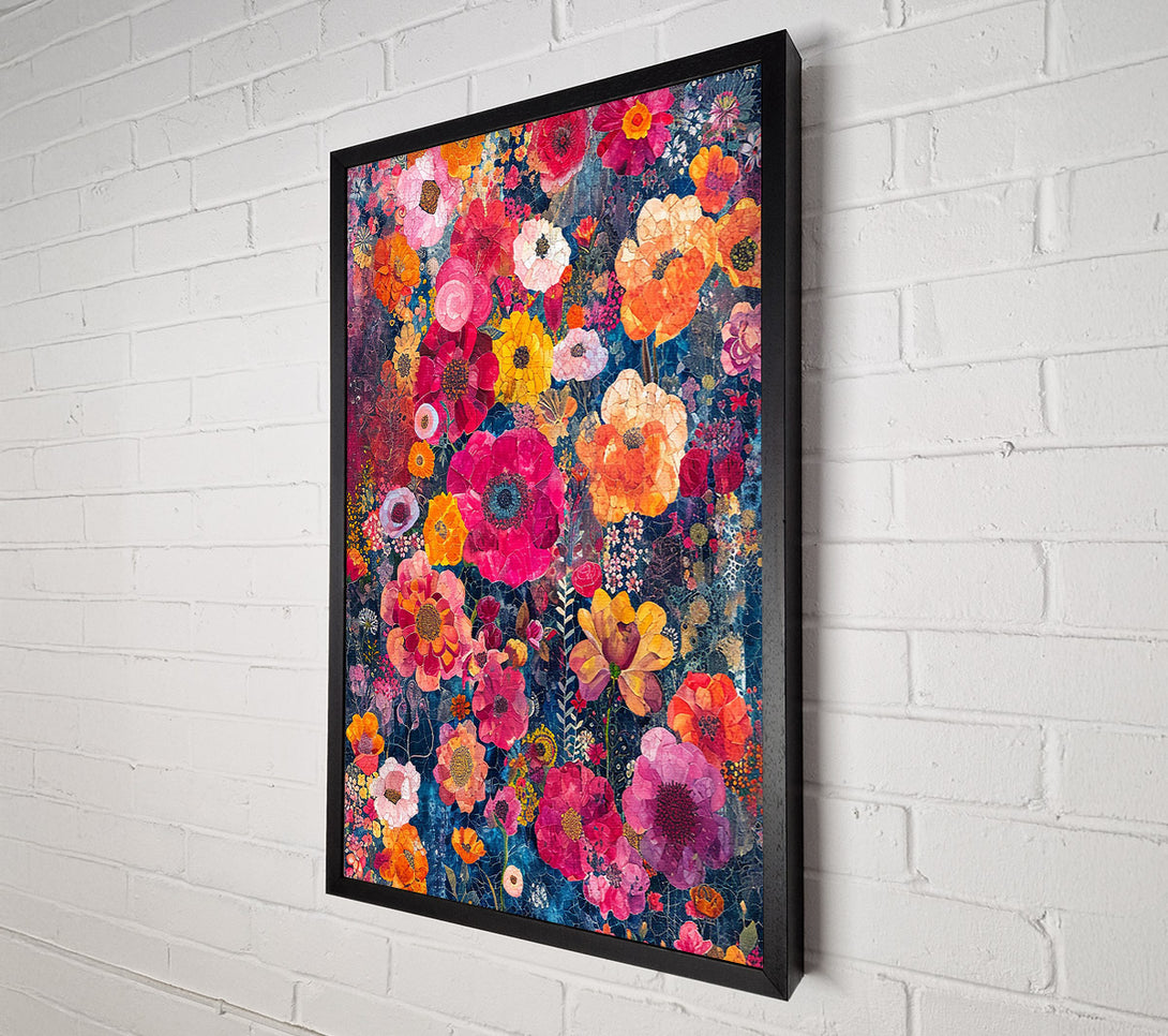  A Canvas Print of Flower Garden Canvas Art