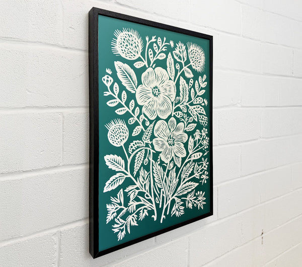 Flower Lino Print