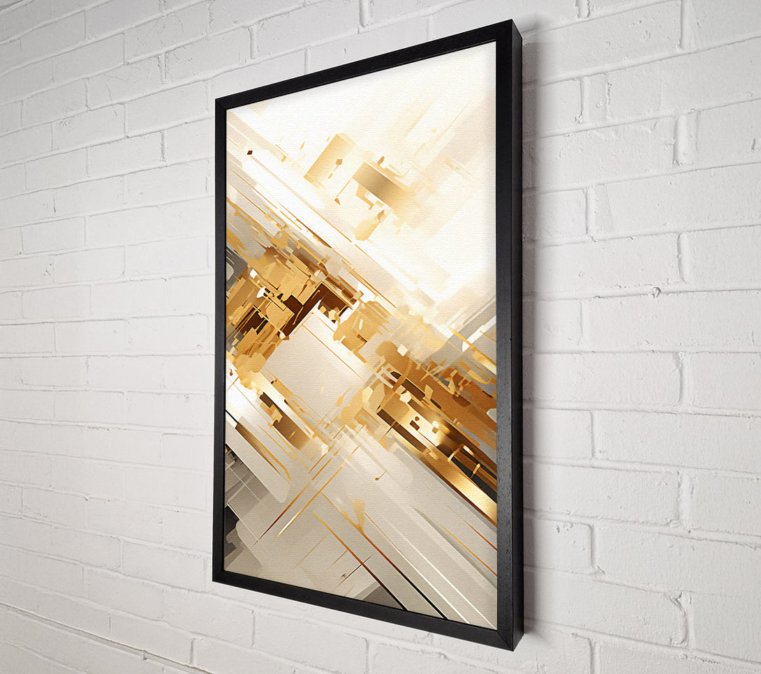  A Canvas Print of Fold Fractals Canvas Art
