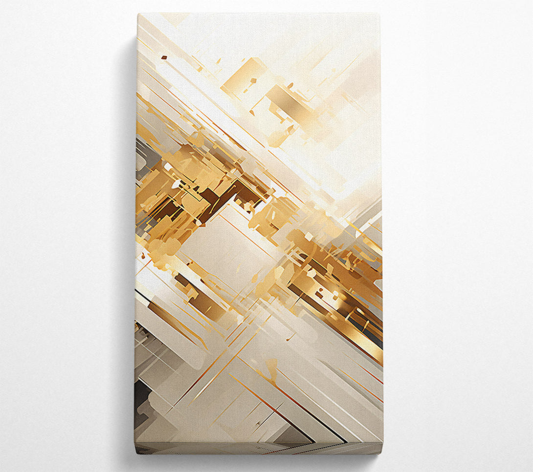  A Canvas Print of Fold Fractals Canvas Art