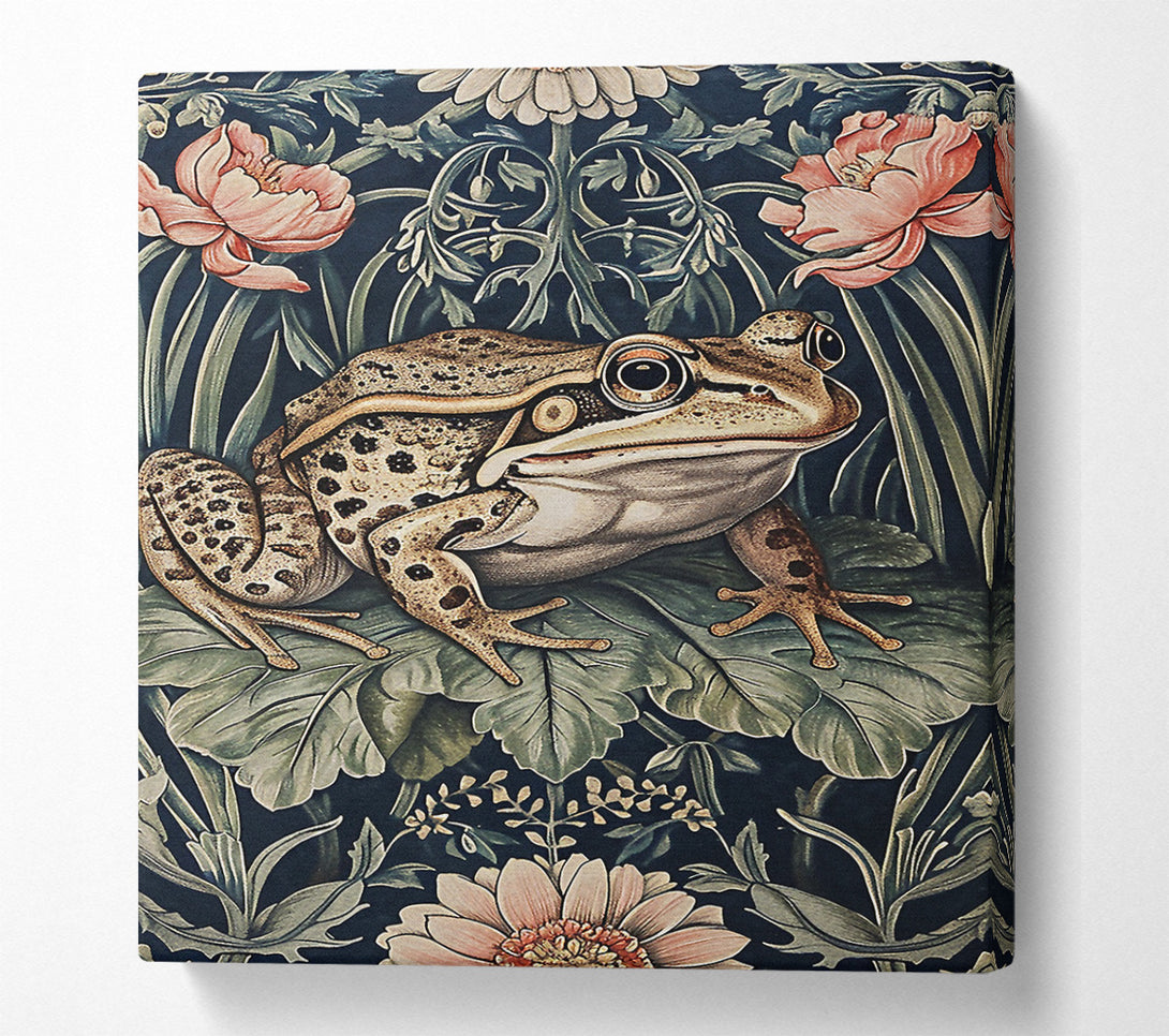  A Canvas Print of Forest Frog Canvas Art