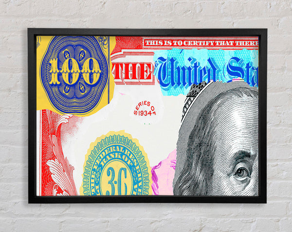 Franklincash Framed Print