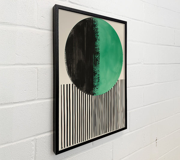 Emerald Circle Stripes