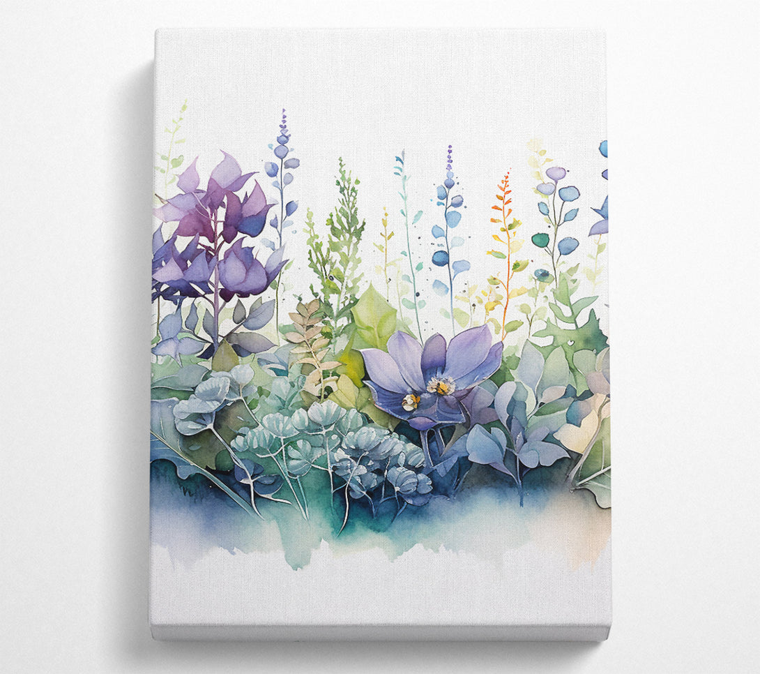  A Canvas Print of Garden Plants Canvas Art