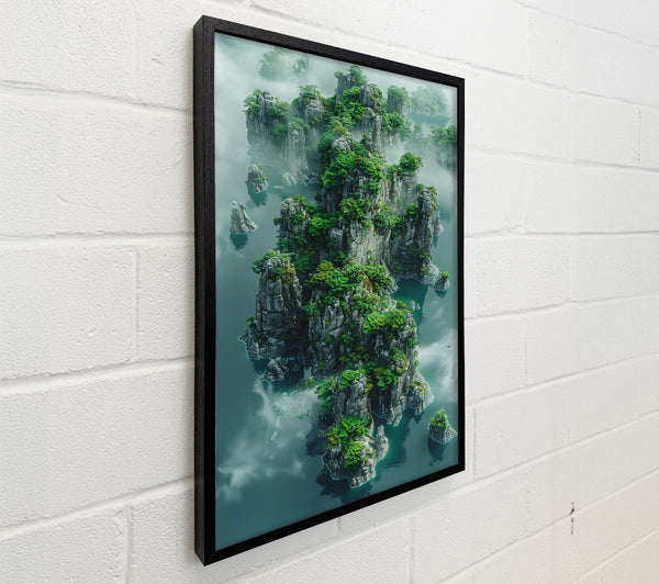 Emerald Green Peaks