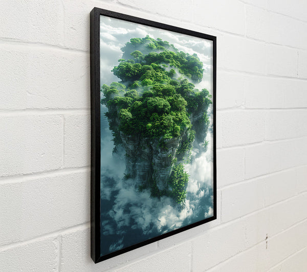 Emerald Island In The Clouds