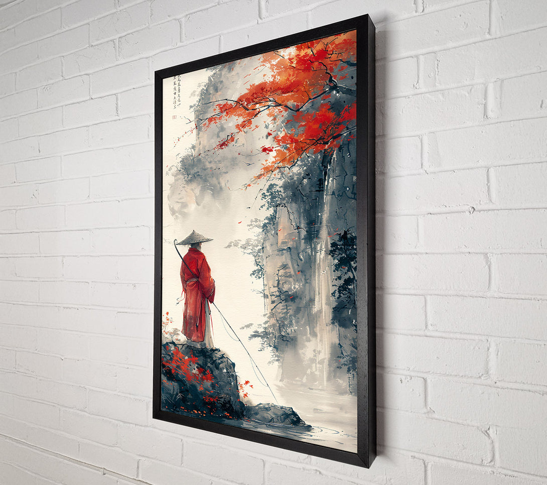  A Canvas Print of Crimson River Dreams Canvas Print